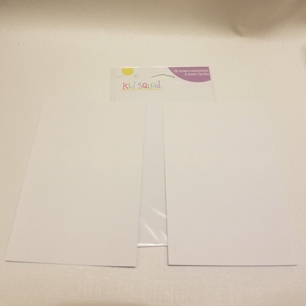 4 sheets of greeting card co stickers- 2 vtg Easter, & 2 of hearts - Picture 8 of 9